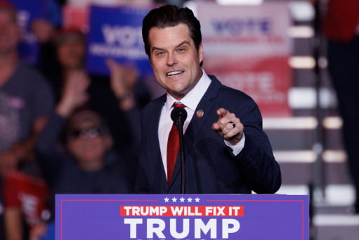 Rep. Matt Gaetz REUTERS/Mike Segar